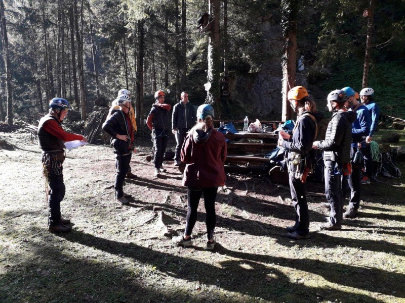 Praktični izpiti za mlajše in starejše pripravnike alpinizma 2018